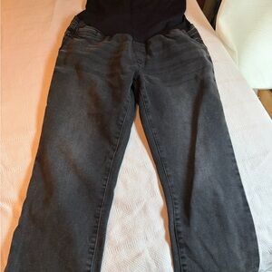 Maternity Jeans size Large super stretchy and soft